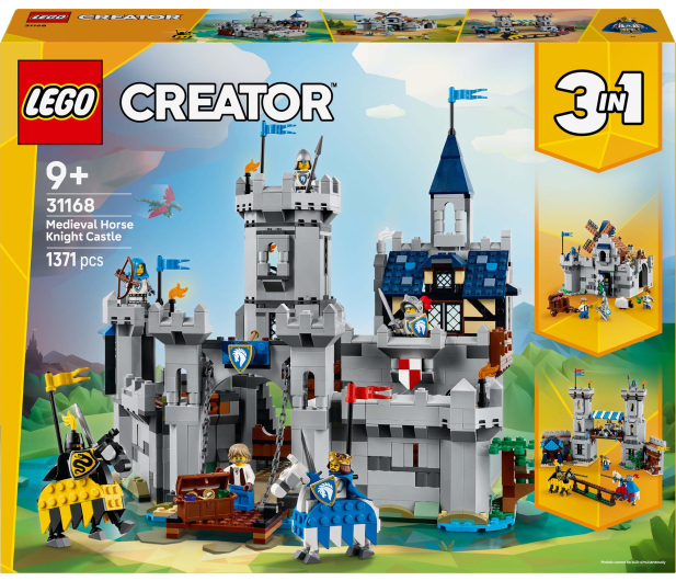 LEGO Creator 31168 Średniowieczny zamek rycerzy konnych - 1331701 - zdjęcie